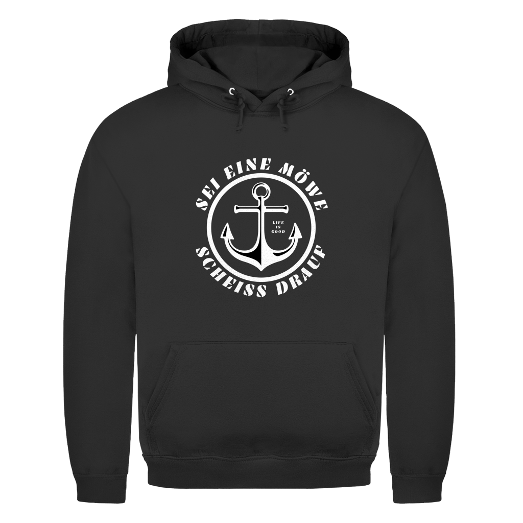 SEI EINE MÖWE Herren Hoodie