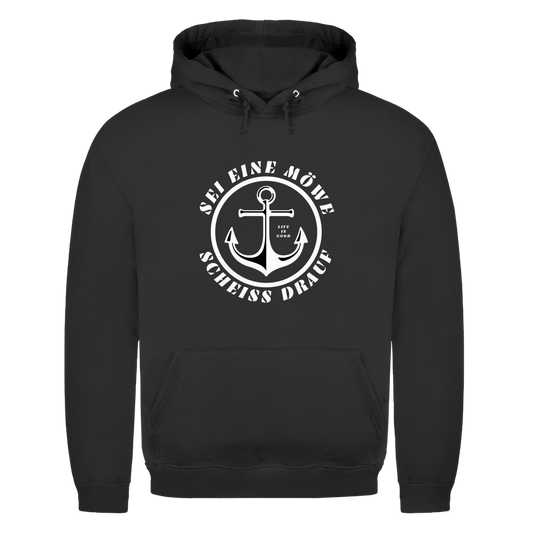 SEI EINE MÖWE Herren Hoodie