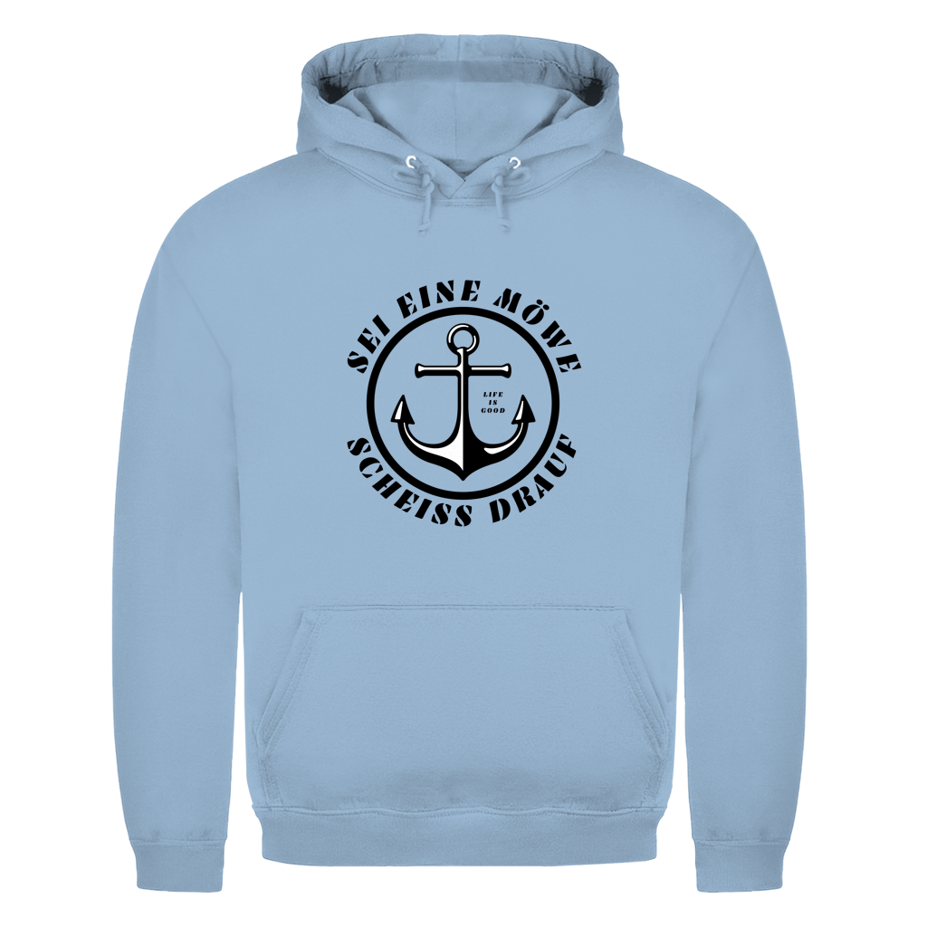 SEI EINE MÖWE Herren Hoodie
