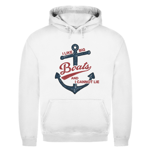 I LIKE BIG BOATS Herren Hoodie