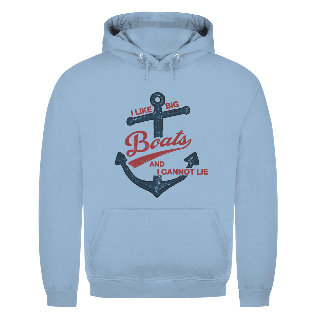 I LIKE BIG BOATS Herren Hoodie