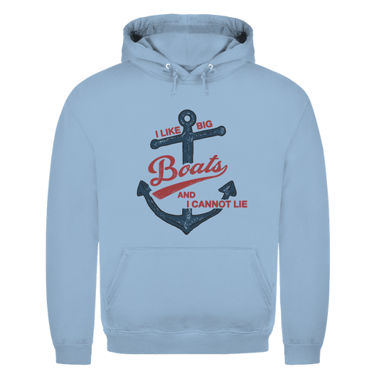 I LIKE BIG BOATS Herren Hoodie