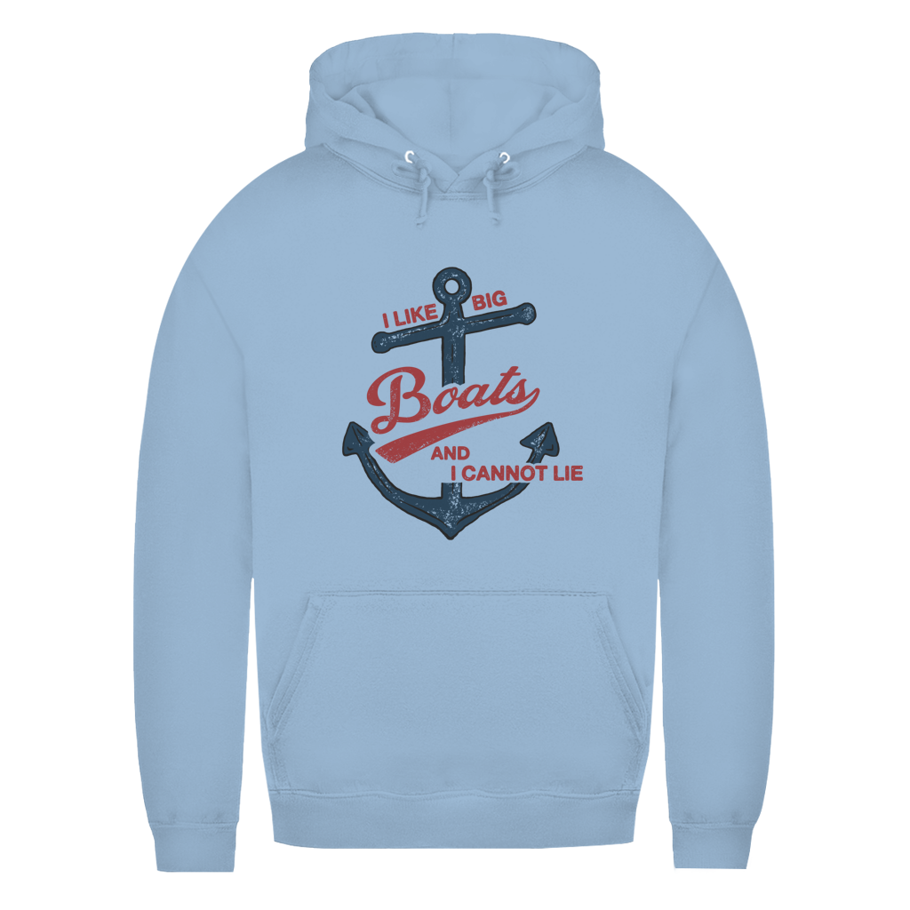 I LIKE BIG BOATS Damen Hoodie