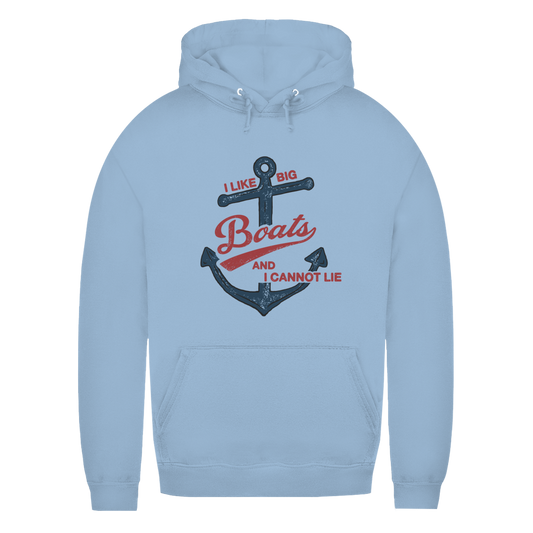 I LIKE BIG BOATS Damen Hoodie