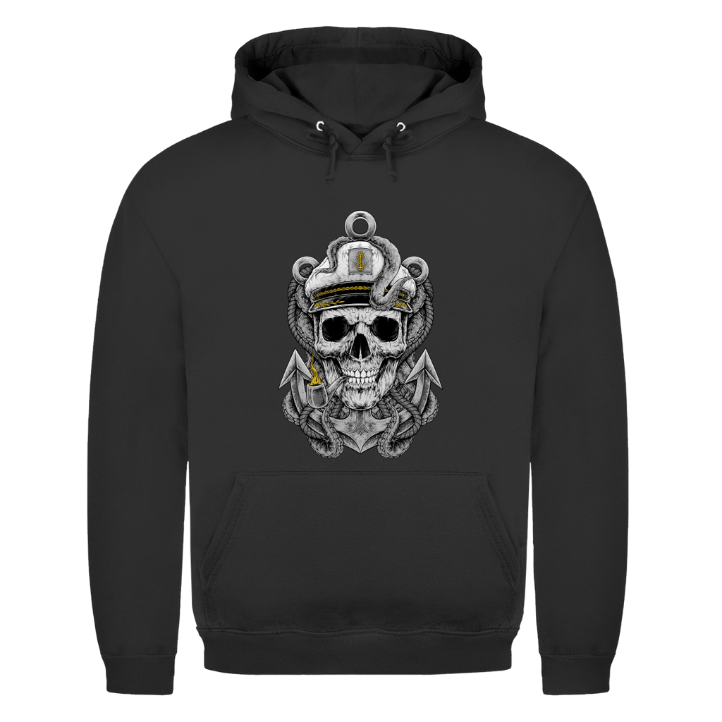 SKULL CAPTAIN Herren Hoodie