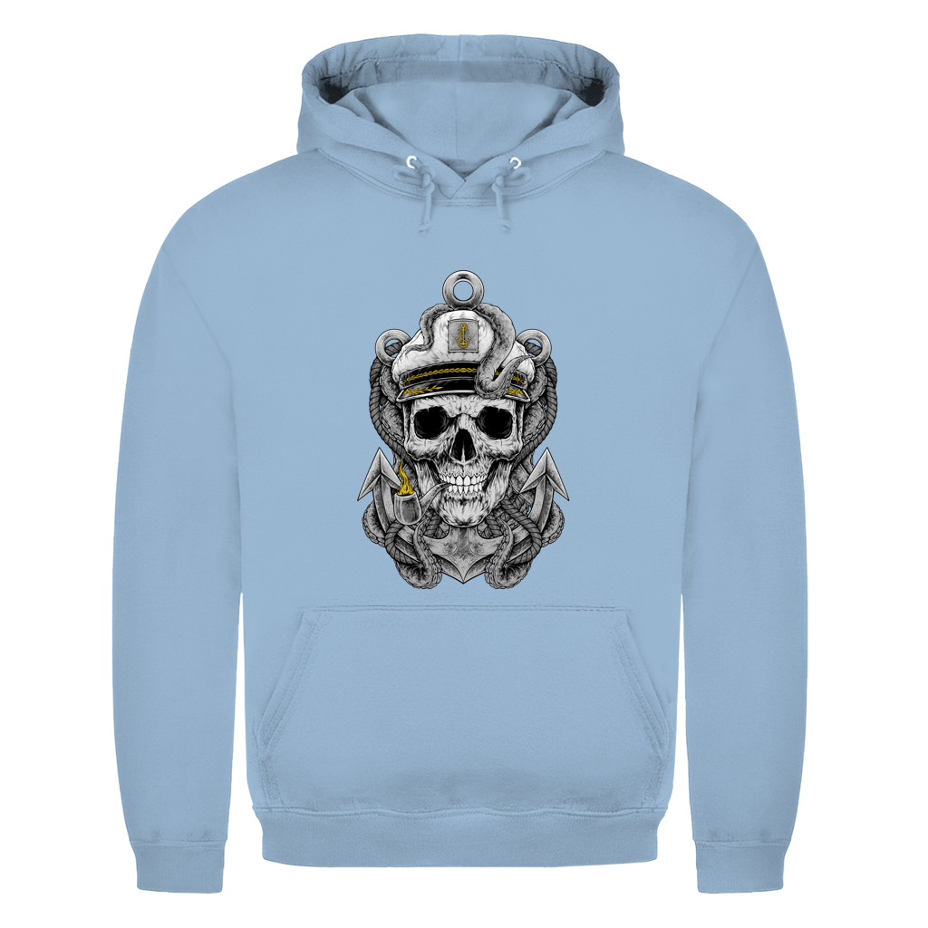 SKULL CAPTAIN Herren Hoodie