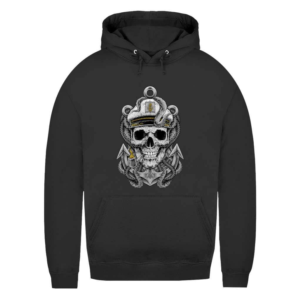 SKULL CAPTAIN Damen Hoodie