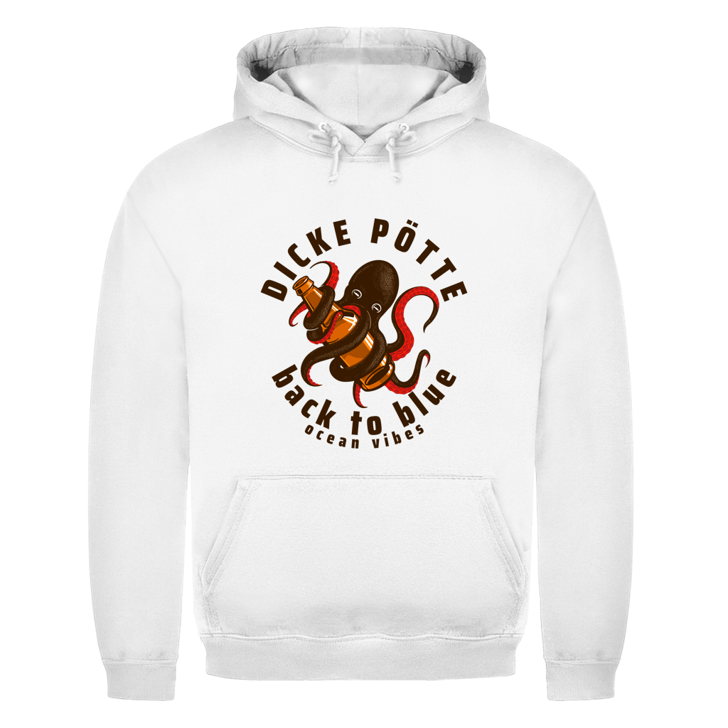 BACK TO BLUE Herren Hoodie