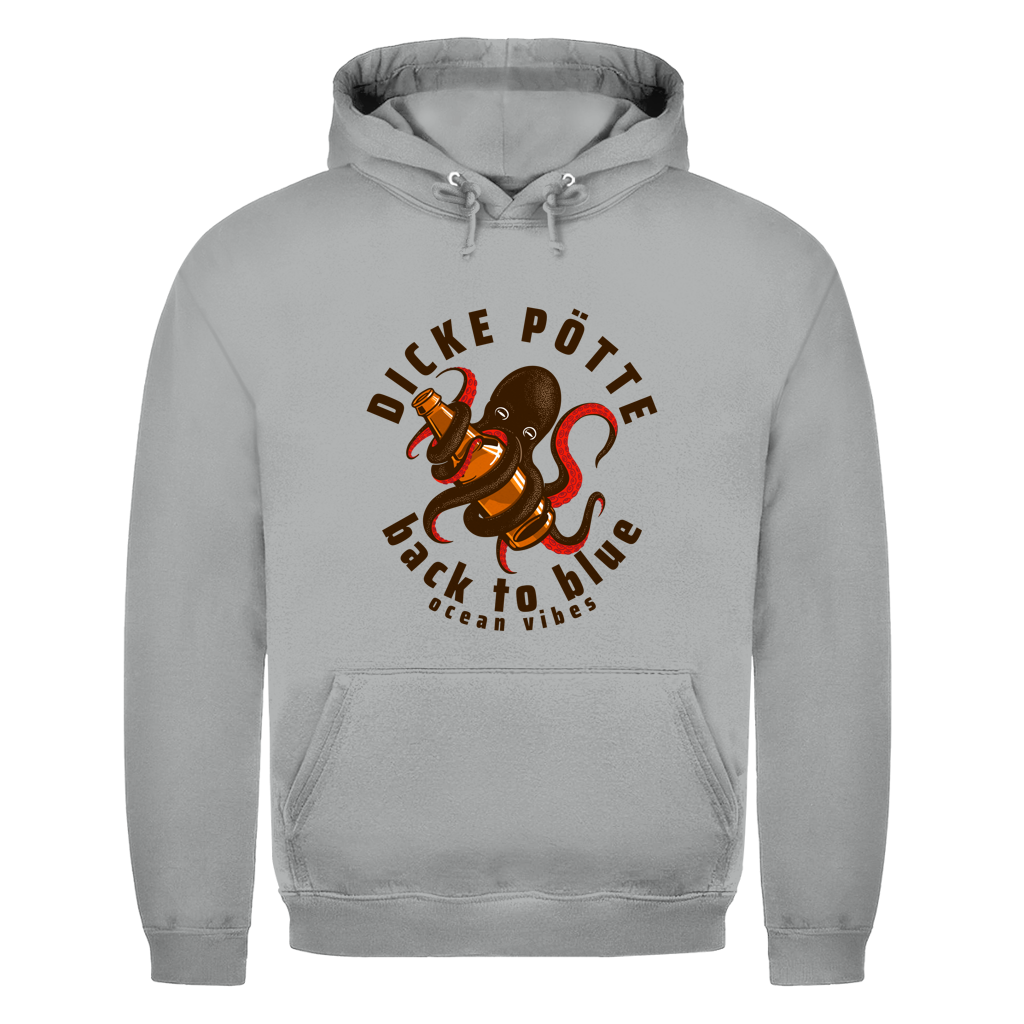 BACK TO BLUE Herren Hoodie