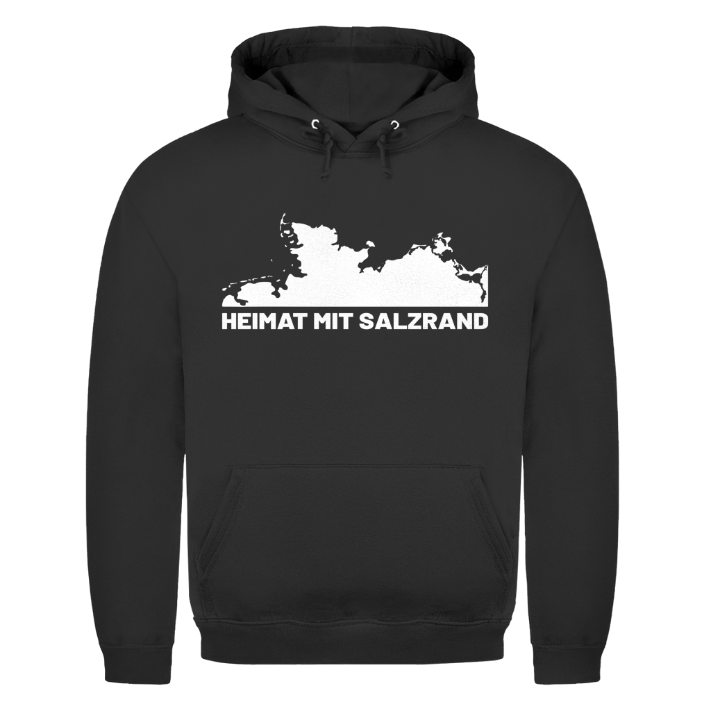 HEIMAT MIT SALZRAND Herren Hoodie