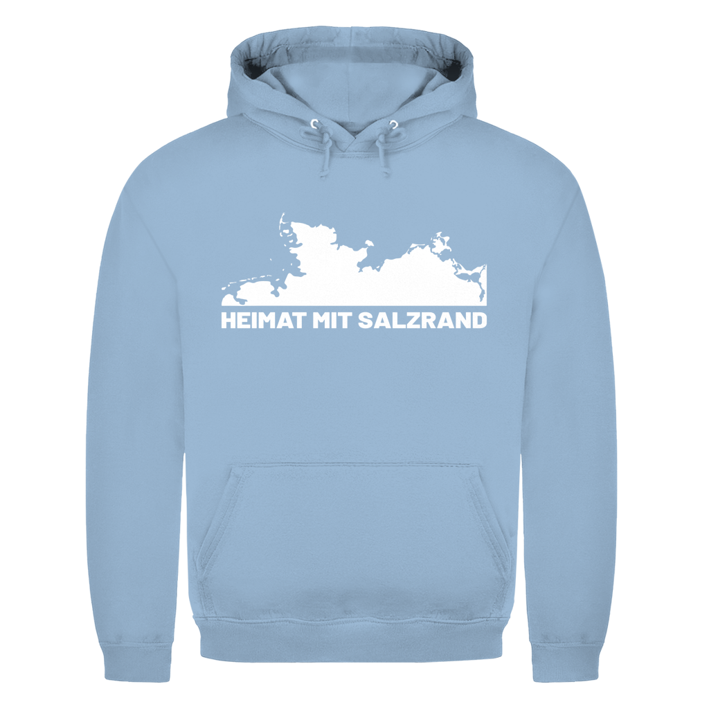 HEIMAT MIT SALZRAND Herren Hoodie
