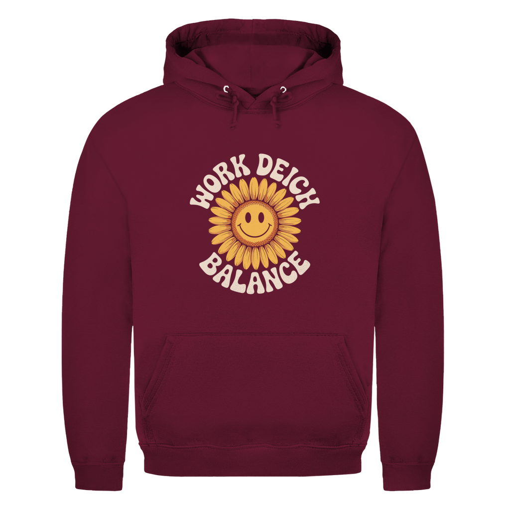 WORK DEICH BALANCE Herren Hoodie