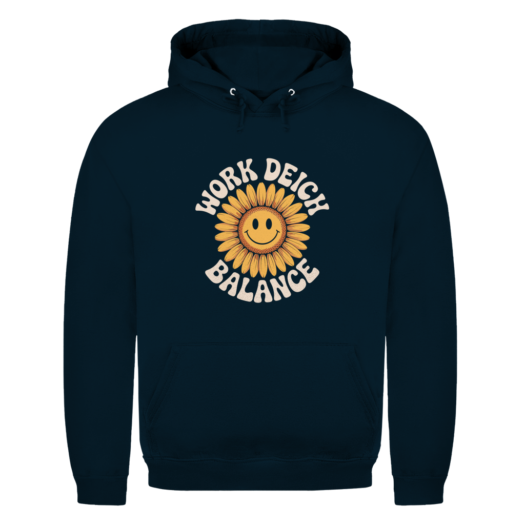 WORK DEICH BALANCE Herren Hoodie
