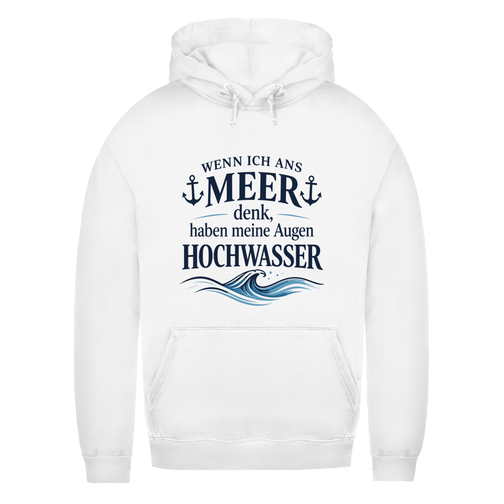 WENN ICH ANS MEER DENK Damen Hoodie