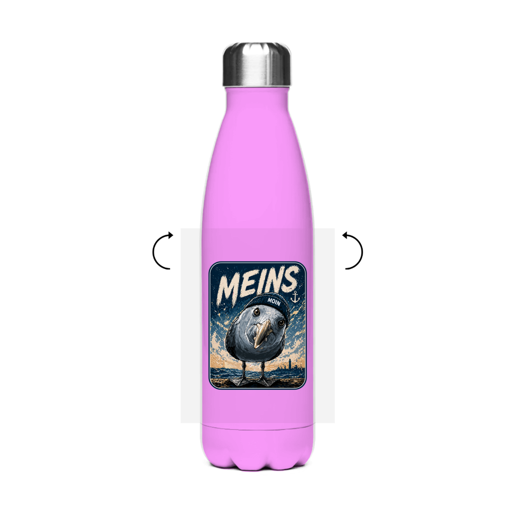 MEINS Edelstahl-Thermoflasche