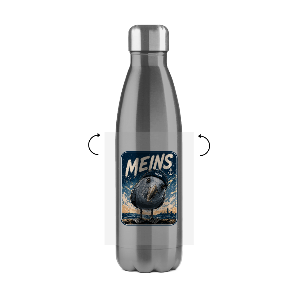 MEINS Edelstahl-Thermoflasche