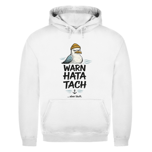 WARN HATA TACH ... ABER LÄUFT Herren Hoodie