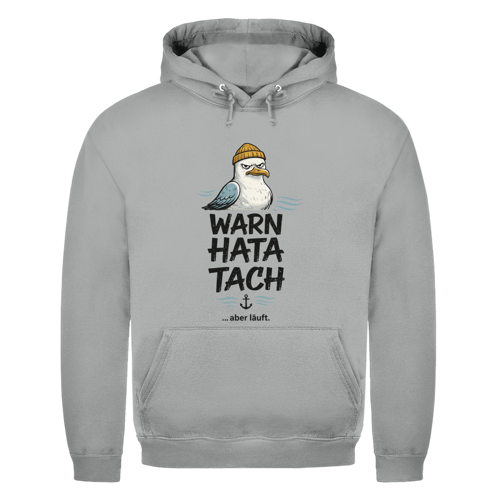 WARN HATA TACH ... ABER LÄUFT Herren Hoodie