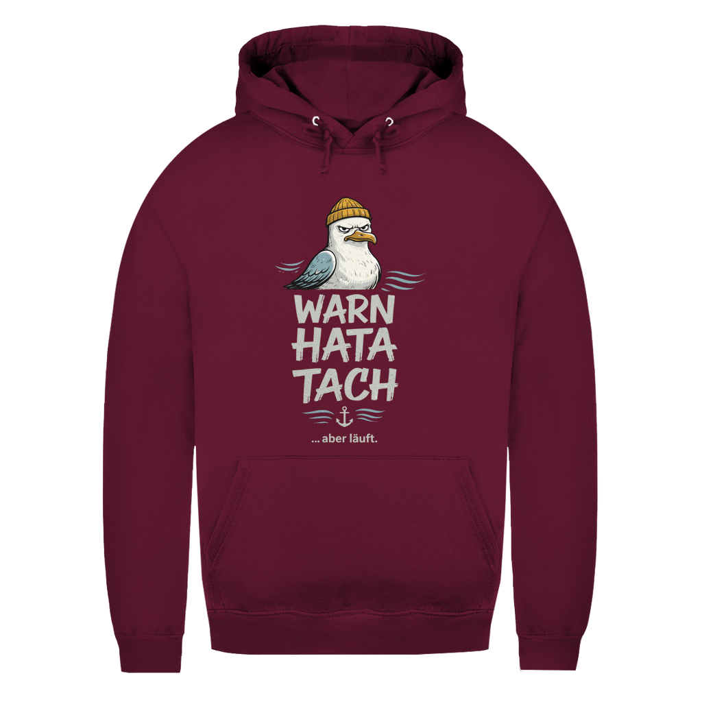 WARN HATA TACH ... ABER LÄUFT Damen Hoodie