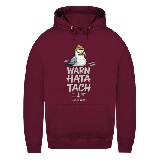 WARN HATA TACH ... ABER LÄUFT Damen Hoodie