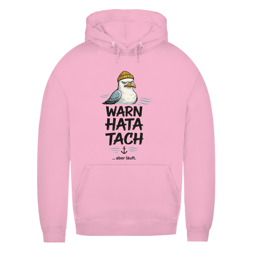 WARN HATA TACH ... ABER LÄUFT Damen Hoodie