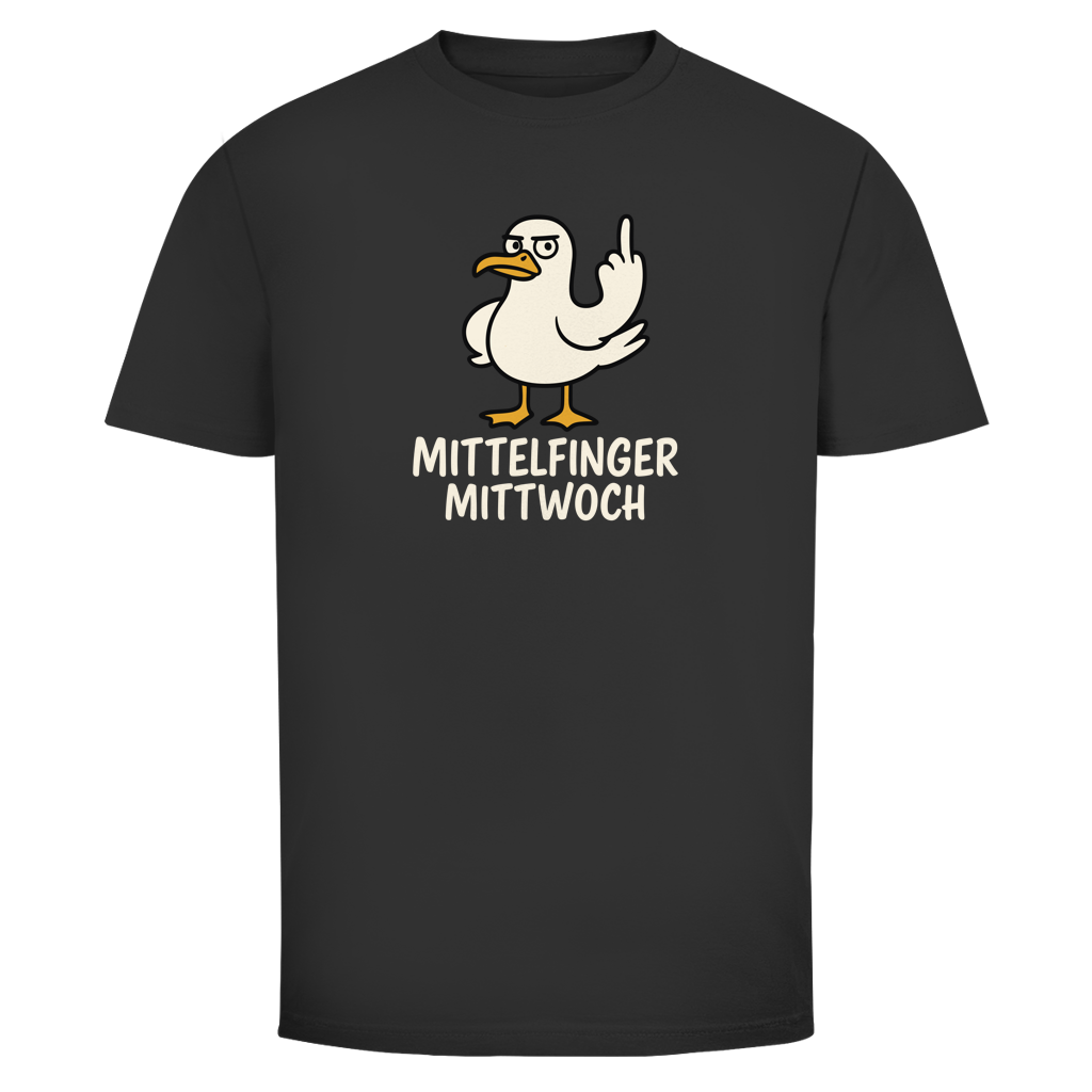 MITTELFINGER MITTWOCH T-Shirt