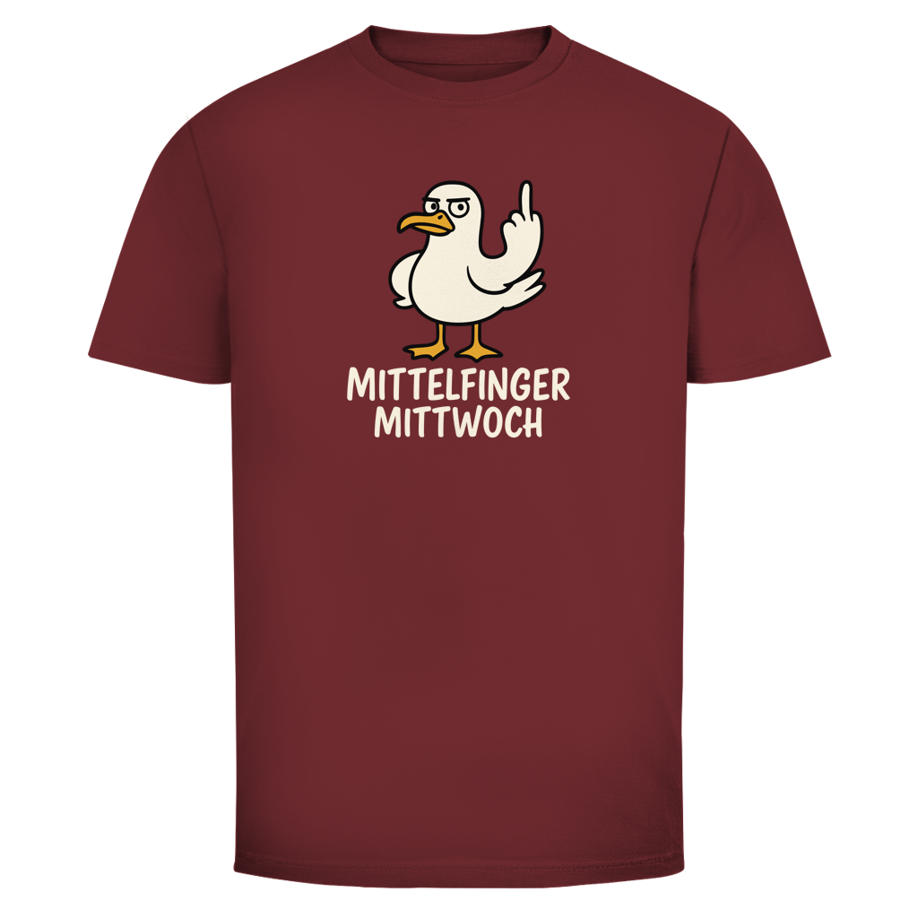 MITTELFINGER MITTWOCH T-Shirt