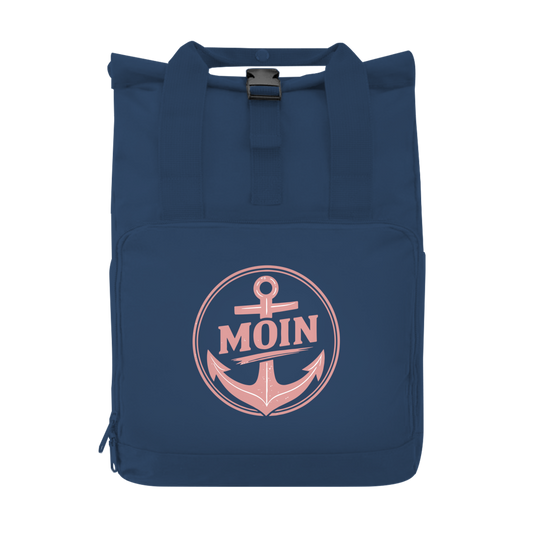 MOIN ANKER ROSÉ Rucksack mit Seitentasche