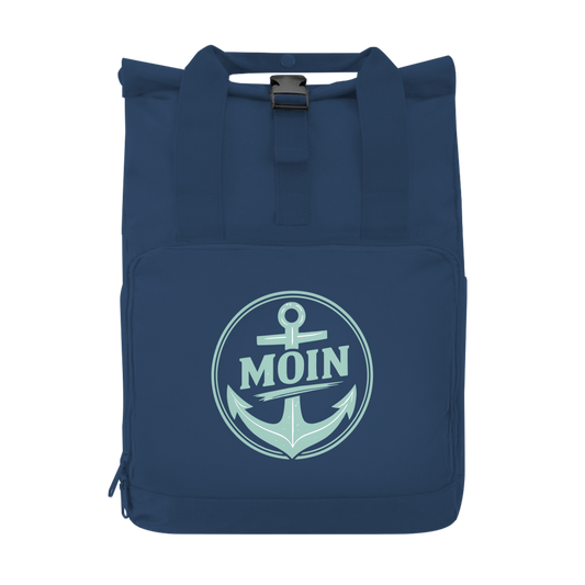 MOIN ANKER MINT Rucksack mit Seitentasche
