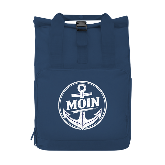 MOIN ANKER Rucksack mit Seitentasche