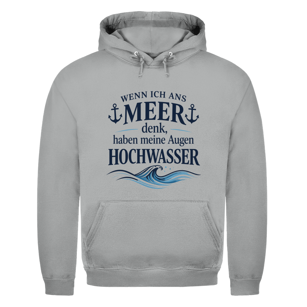 WENN ICH ANS MEER DENK Herren Hoodie