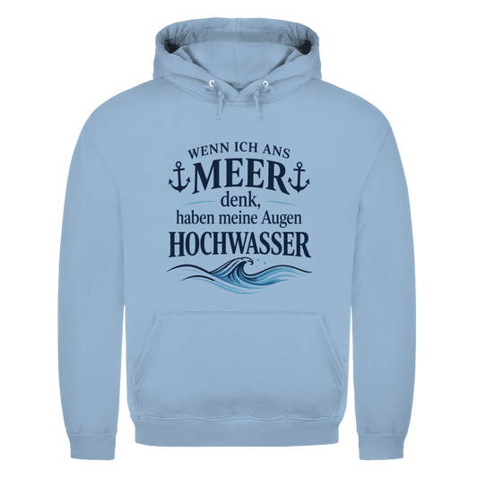 WENN ICH ANS MEER DENK Herren Hoodie