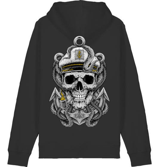 CAPTAIN SKULL HOODIE MIT BACKPRINT