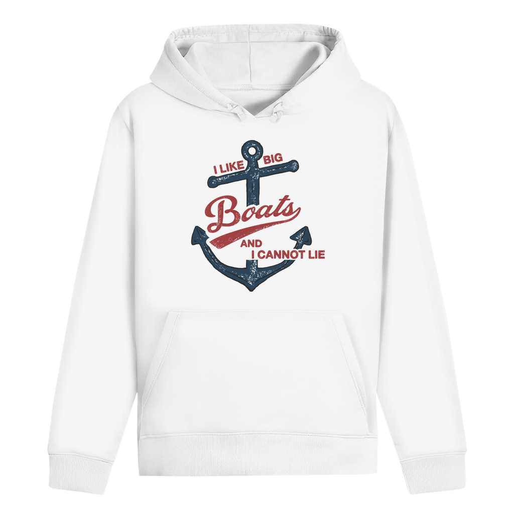 I LIKE BIG BOATS HOODIE