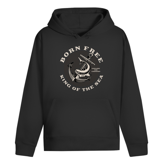 BORN FREE KING OF THE SEA HOODIE