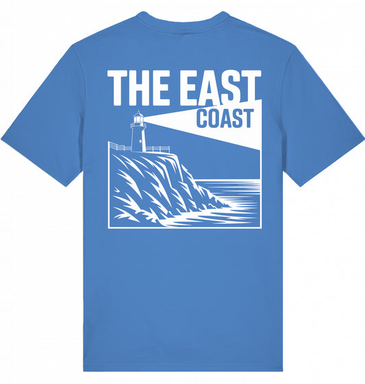 THE EAST COAST T-SHIRT MIT BACKPRINT