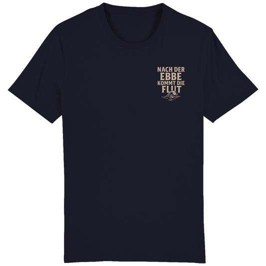 NACH DER EBBE KOMMT DIE FLUT T-SHIRT BACKPRINT