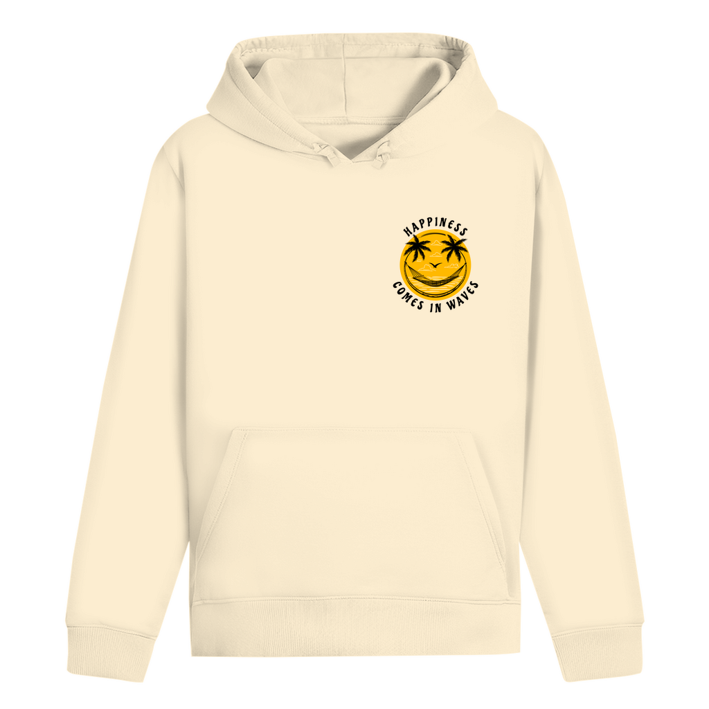 HAPPINESS COMES IN WAVES HOODIE