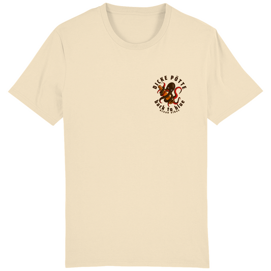 BACK TO BLUE T-SHIRT BACKPRINT