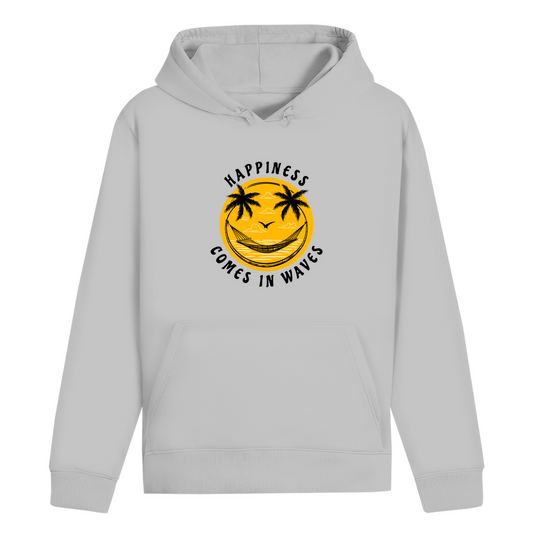 HAPPINESS COMES IN WAVES HOODIE