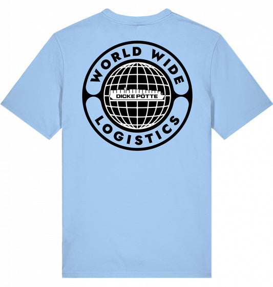 WORLD WIDE LOGISTICS T-SHIRT MIT BACKPRINT