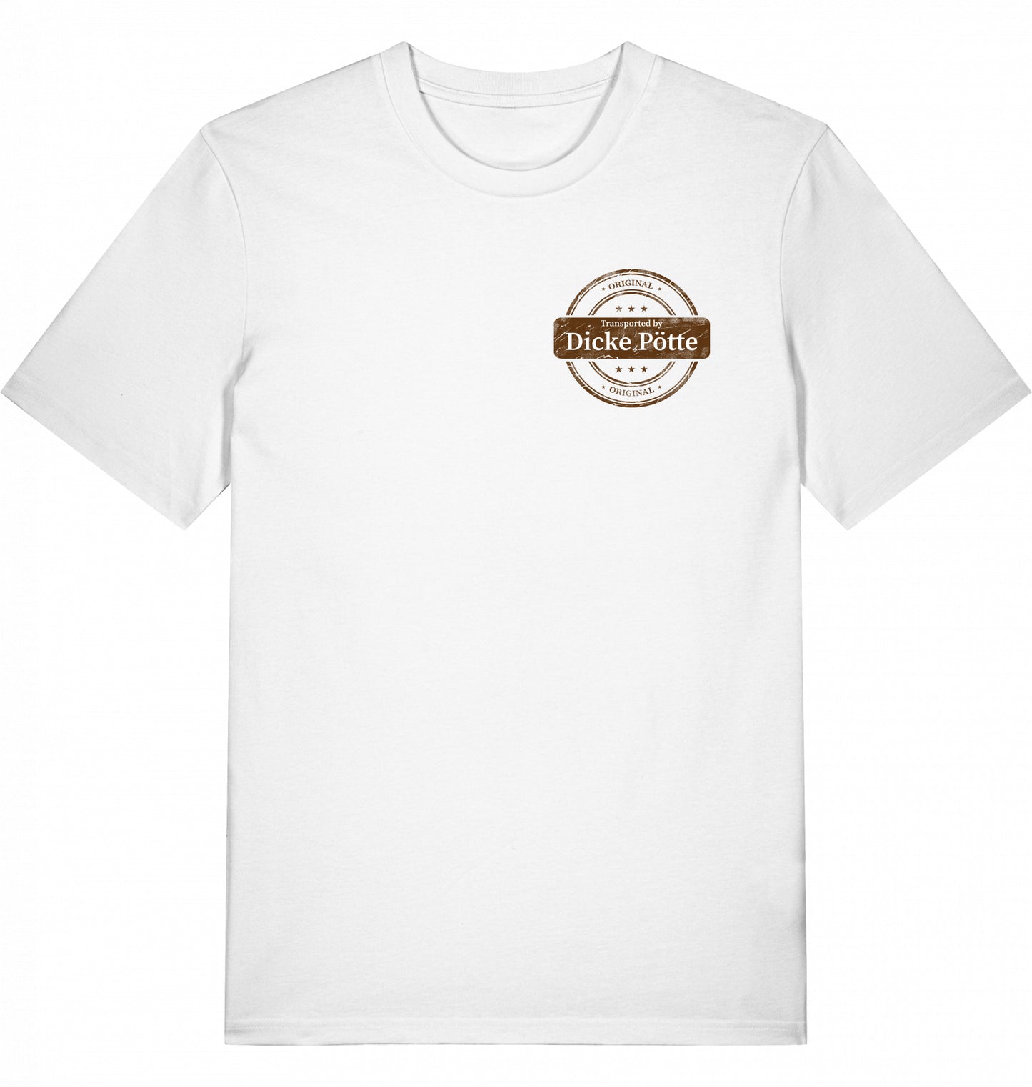 SHIPPED BY DICKE PÖTTE T-SHIRT MIT BACKPRINT